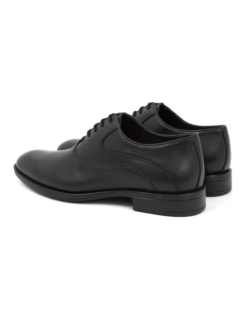 Oxford in pelle nera Nograbor