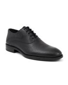 Nograbor schwarzes Leder Oxford