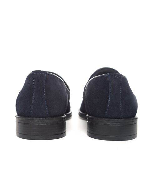 Mocassins Solira en daim bleu marine