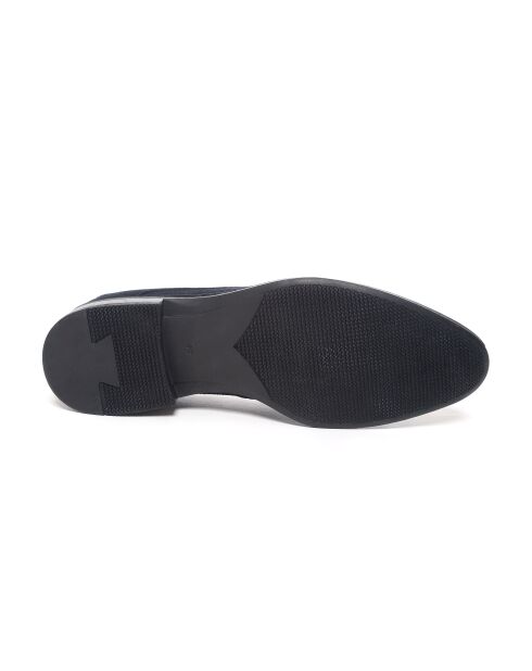 Mocassins Solira en daim bleu marine