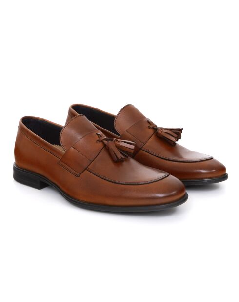 Mocassins Terna en cuir marron
