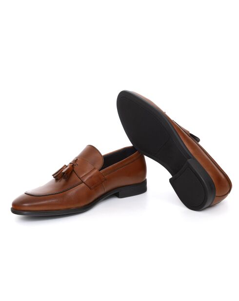 Mocassins Terna en cuir marron