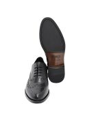 Oxford de piel negra Pabro