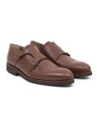 Monks Fankmen en cuir marron