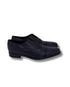 Oxford Pangle en cuir bleu