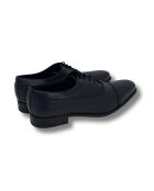 Oxford Pangle en cuir bleu