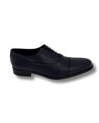 Oxford Pangle en cuir bleu