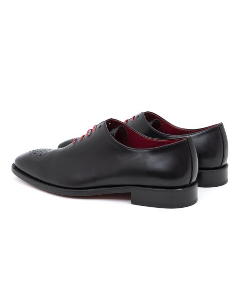 Oxford Luniso in pelle nera