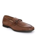 Mocassins Ubril en cuir marron