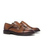 Monks Osvan en cuir marron