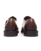 Monks Osvan en cuir marron