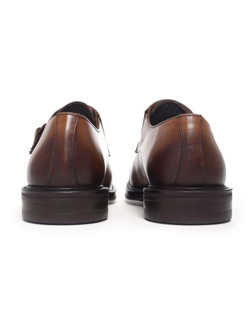 Monks Osvan en cuir marron