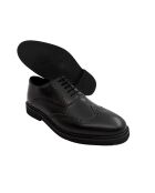 Oxford Parnel en cuir noir
