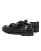 Mocassins Vicoven en cuir noirs