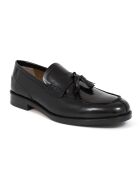 Mocassins Vicoven en cuir noirs