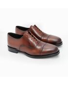 Oxford de piel marrón Coresa