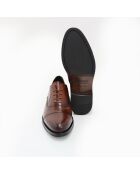 Oxford de piel marrón Coresa