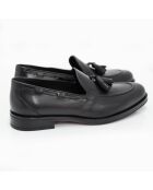 Mocassins Kuror en cuir noirs
