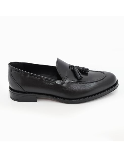 Mocassins Kuror en cuir noirs