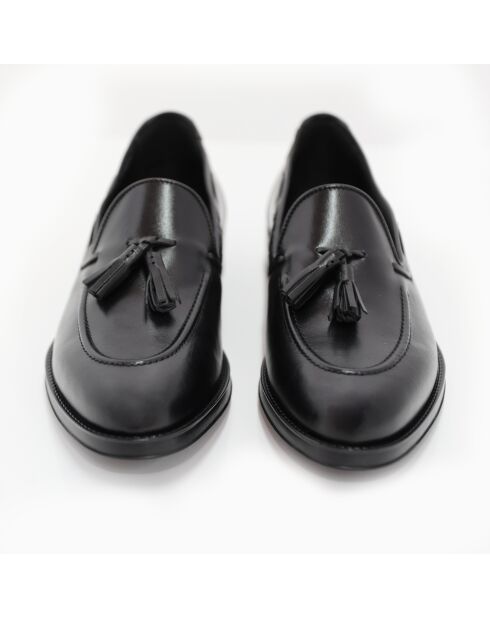 Mocassins Kuror en cuir noirs