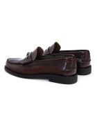 Mocassini Enora in pelle bordeaux