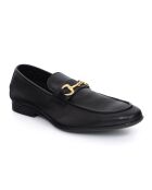 Mocassins Ubril en cuir noirs