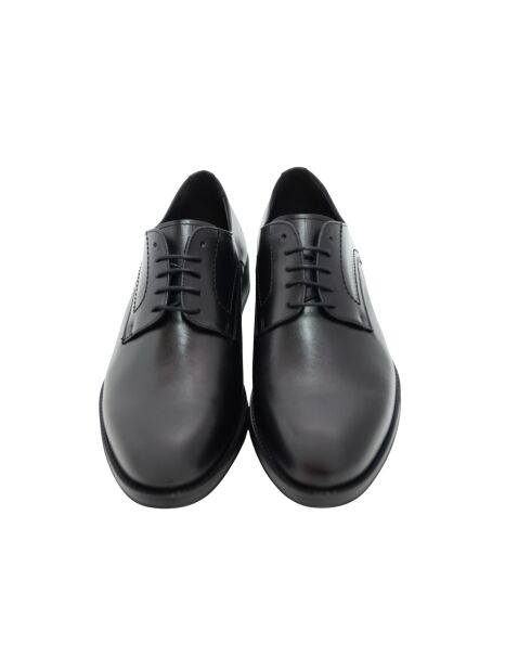 Derbies Pateri en cuir noir