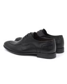 Derbies Milbod en cuir noir