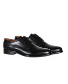 Violano-Derbys aus schwarzem Leder