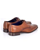 Pagro Derbys aus braunem Leder