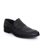 Mocassins Nirela en cuir noirs