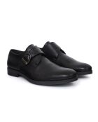 Monks  Perola en cuir noir