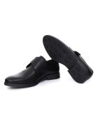Monks  Perola en cuir noir