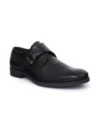 Monks  Perola en cuir noir