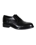Oxford Voforo en cuir noir
