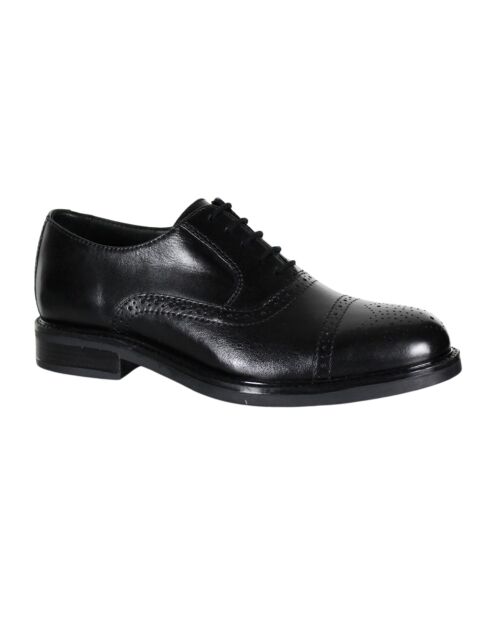 Oxford Voforo en cuir noir