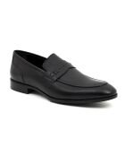 Mocassins Elvoro en cuir noirs