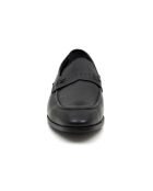 Mocassins Elvoro en cuir noirs