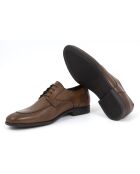 Derbis de cuero marrón Milbod