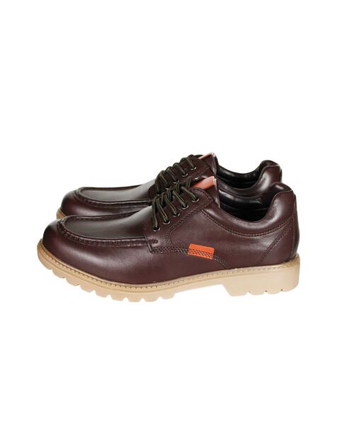 Derbies Panori en cuir marron