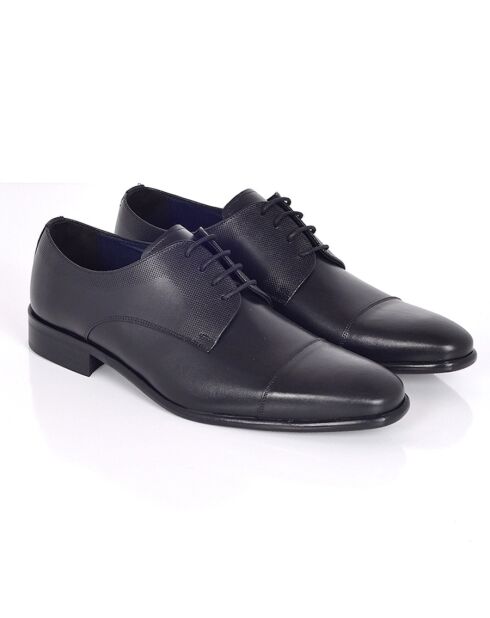 Derbies Parel en cuir noir