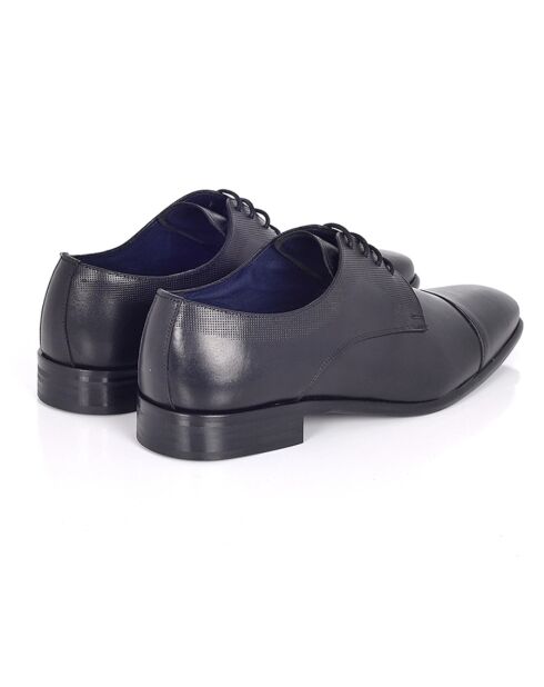 Derbies Parel en cuir noir