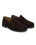 Mocassins Satora en daim marron