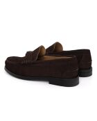 Mocassins Satora en daim marron