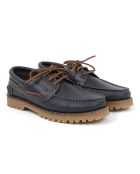 Chaussures bateau Kelen cuir bleu marine