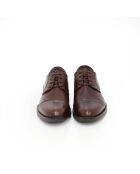 Derbies Manir en cuir marron