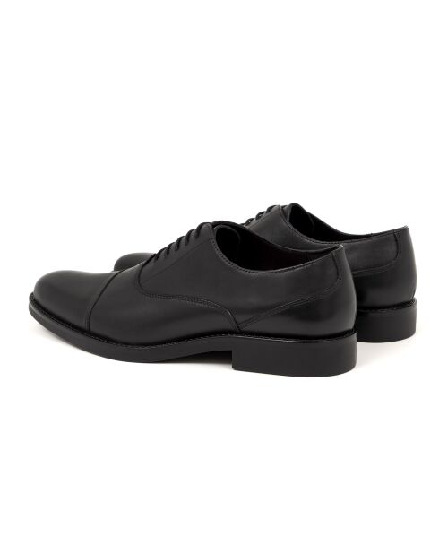 Oxford Vanifen en cuir noir