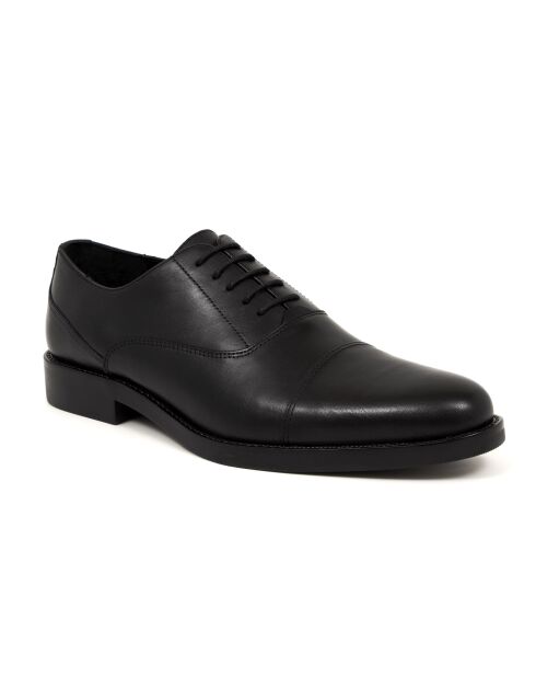 Oxford Vanifen en cuir noir