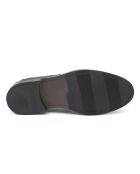 Mocassins Prasur en cuir noirs