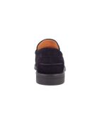 Mocassins Satora en daim bleu marine